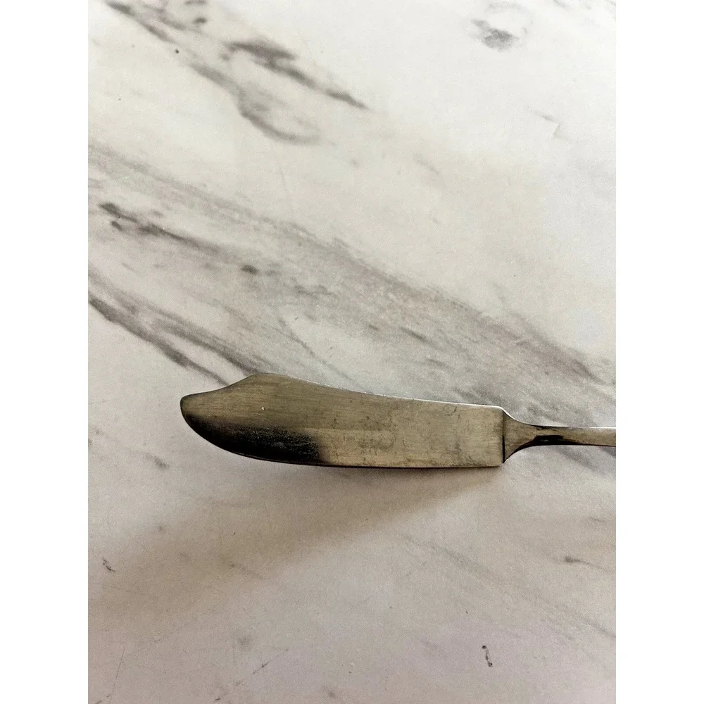 Vintage Butter Knife MCM 1950s By Wallace Stainless 7.25